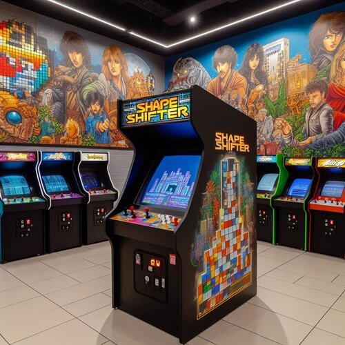 Arcade Convoy Game Features The Best Tetris Game Ever Shape Shifter.